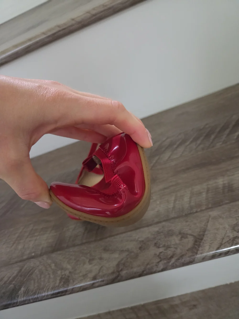 Kids Red Patent Mary Jane Shoes